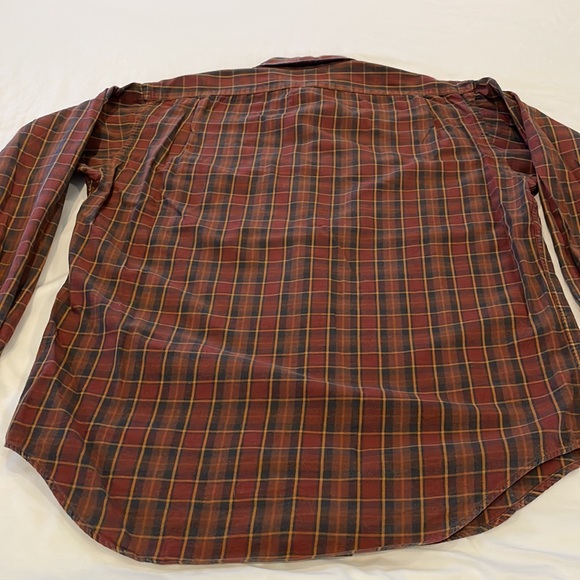 Polo Ralph Lauren Men L/S Shirt Glover Medium Red/Black Plaid Flannel - Picture 8 of 8